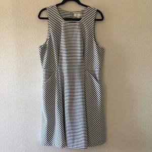 EUC Forever 21 Plus 2X Striped Dress With Pockets